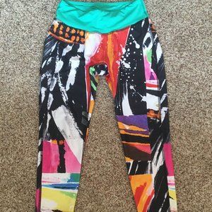 Funky multicolored leggings